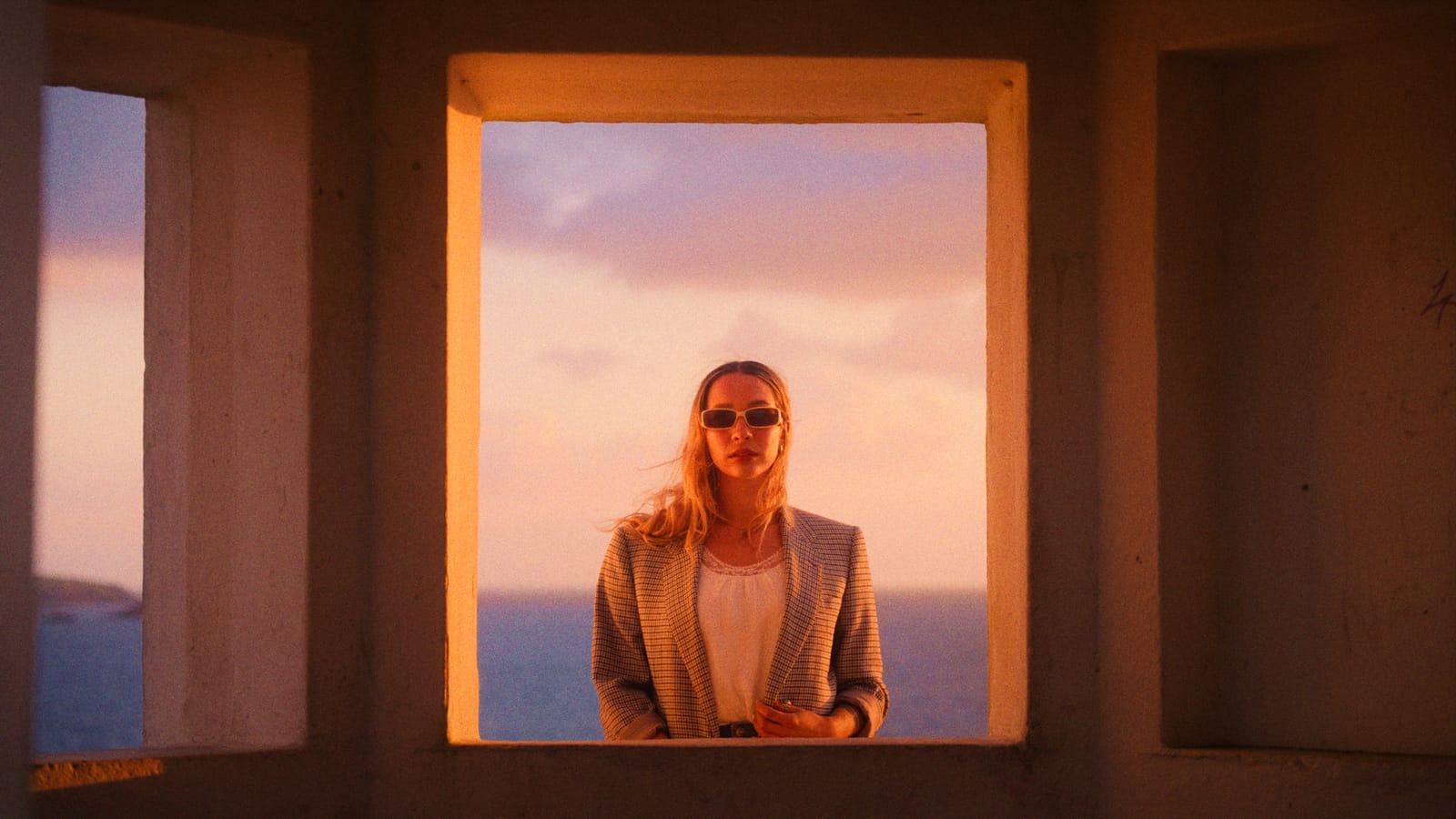 The window at dusk